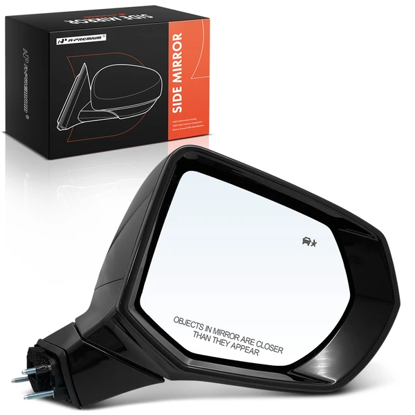 2021-2024 GMC Yukon Right Passenger Side Mirror, Powered, with Heated, Smooth Black A-Premium APMI3157TW