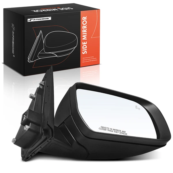 2019-2023 Ford Ranger Right Passenger Side Mirror, Powered, Textured Black A-Premium APMI1482TW