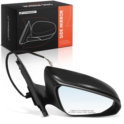 Passenger Black Power Mirror with Heated