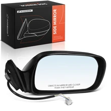 Passenger Power Mirror Smooth Black 3 Pins
