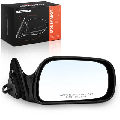 Passenger Power Mirror with Heated Smooth Black 5 Pins