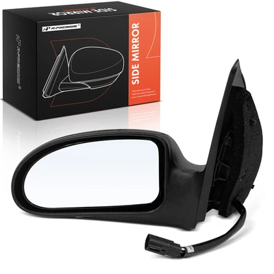 Driver Black Textured Mirror with Power Glass Adjust