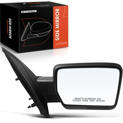 Passenger Textured Black Manual Folding Mirror Assembly
