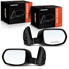 2007-2011 Honda CR-V Driver & Passenger Mirror, Powered, with Heated, Textured Black A-Premium APMI1500TW