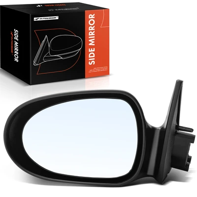 Driver Black Mirror with Manual Glass Adjust