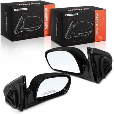 2 Pcs Power Mirror with Power Glass Adjust 8 Holes+3 Pins