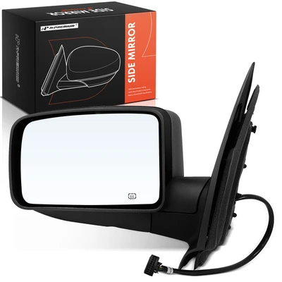 Driver Black Mirror with Power Glass Adjust