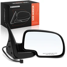 Passenger Textured Black Mirror with Power Glass Adjust