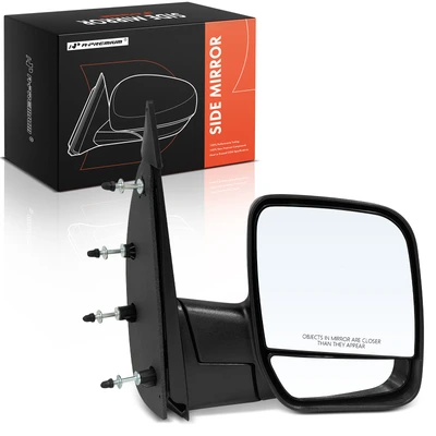 Passenger Black Mirror with Manual Glass Adjust