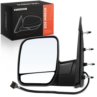 Driver Black Mirror with Power Glass Adjust