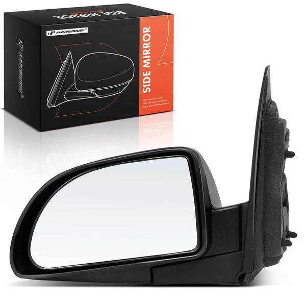 2002-2007 Saturn Vue Left Driver Side Mirror, Powered, Textured Black A-Premium APMI2081