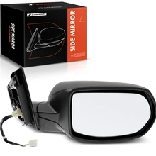 Passenger Smooth Black Mirror with Power Glass Adjust
