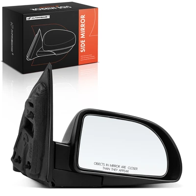 Passenger Textured Black Mirror with Manual Glass Adjust
