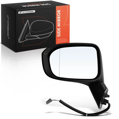 Driver Mirror with Power Glass Adjust