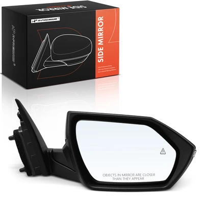Passenger Black Power Mirror with Heated