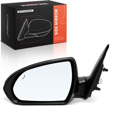 Driver Black Mirror with Power Glass Adjust