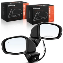2023-2025 Honda CR-V Driver & Passenger Mirror, Powered, with Heated, Black A-Premium APMI3172TW