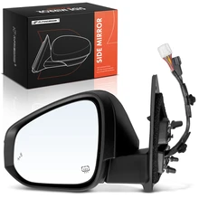 Driver Power Mirror with Heated Signal Blind Spot Memory