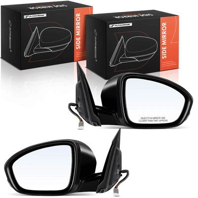 2 Pcs Power Mirror with Heated Signal View Camera