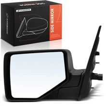 Left Mirror, Power Adjustment, Manual Folding, Silver A-Premium APMI3461TW