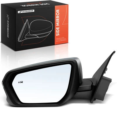 Driver Silver Mirror Assembly Manual Folding