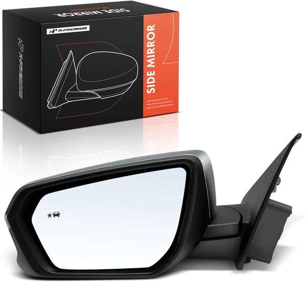 2018-2022 GMC Terrain Left Driver Side Mirror Assembly, Powered, with Heated, Silver A-Premium APMI3467TW