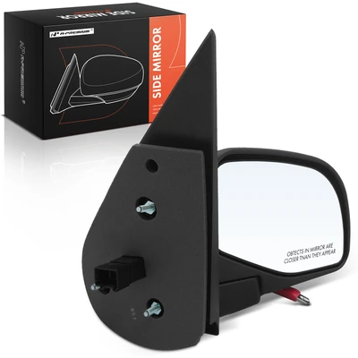 Passenger Textured Black Mirror with Power Glass Adjust