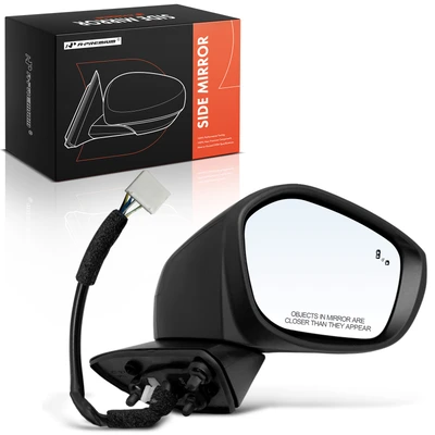 Passenger Power Mirror with Manual Fold Heated