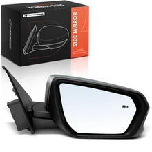 Right Mirror, with Heating, Power Adjustment, Manual Folding, Silver A-Premium APMI3481TW