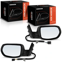 2017-2022 Honda CR-V Driver & Passenger Mirror, Powered 2017-2022 Honda CR-V, Smooth Black A-Premium APMI1541TW