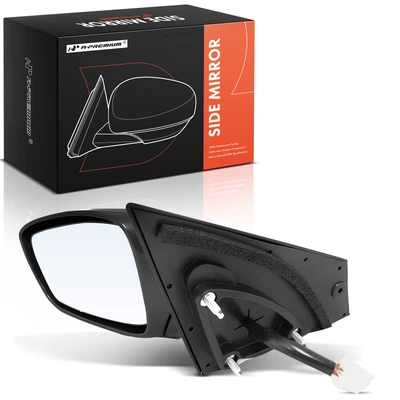 Driver Black Mirror with Power Glass Adjust