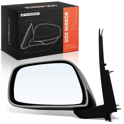 Driver Chrome Mirror with Power Glass Adjust