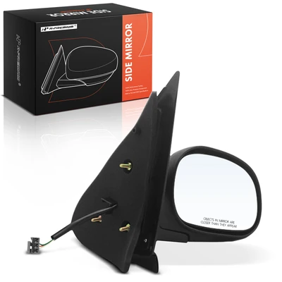 Passenger Chrome Mirror with Power Glass Adjust