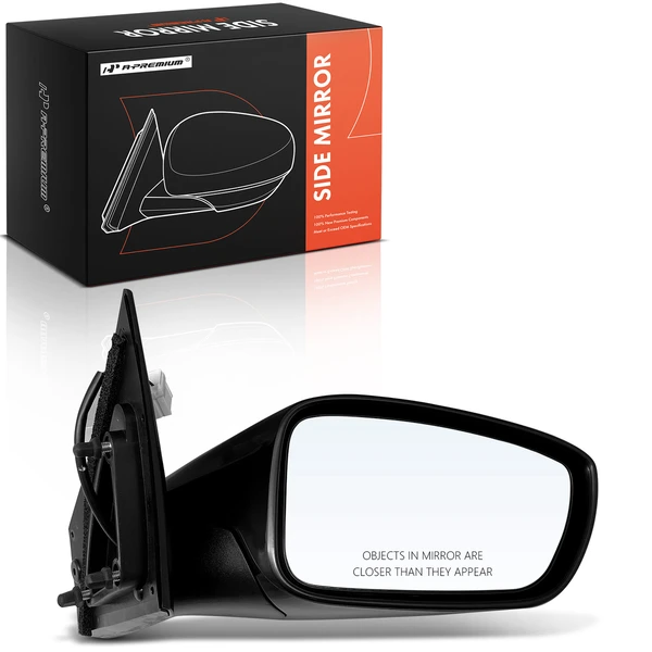 2011-2014 Hyundai Sonata Right Passenger Side Mirror, Powered 2011-2014 Hyundai Sonata, Black A-Premium APMI2452TW