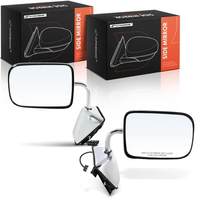 2 Pcs Power Mirror with Manual Folding