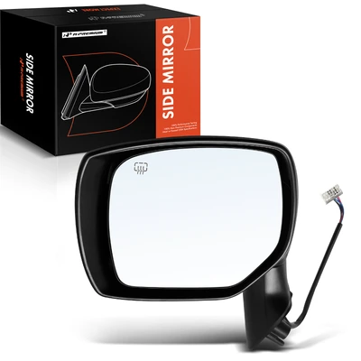 Driver Smooth Black Power Heated Mirror Assembly