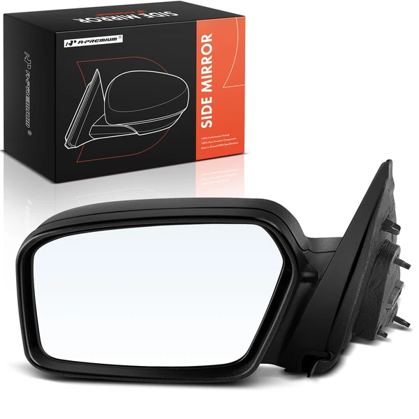 2006-2009 Mercury Milan Left Driver Side Mirror, Powered, with Heated, Textured Black A-Premium APMI2139