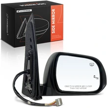 Passenger Black Mirror with Power Glass Adjust