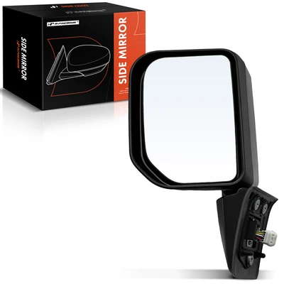 Driver Black Mirror with Power Glass Adjust