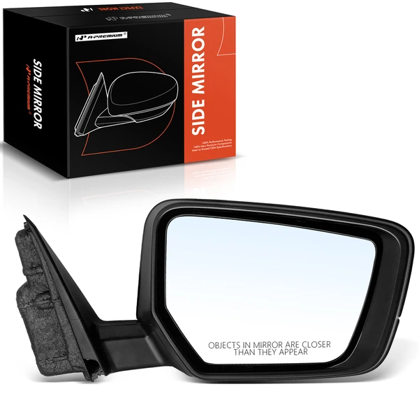 2014-2020 Chevrolet Impala Right Passenger Side Mirror, Powered 2014-2020 Chevrolet Impala, Textured Black A-Premium APMI1570TW