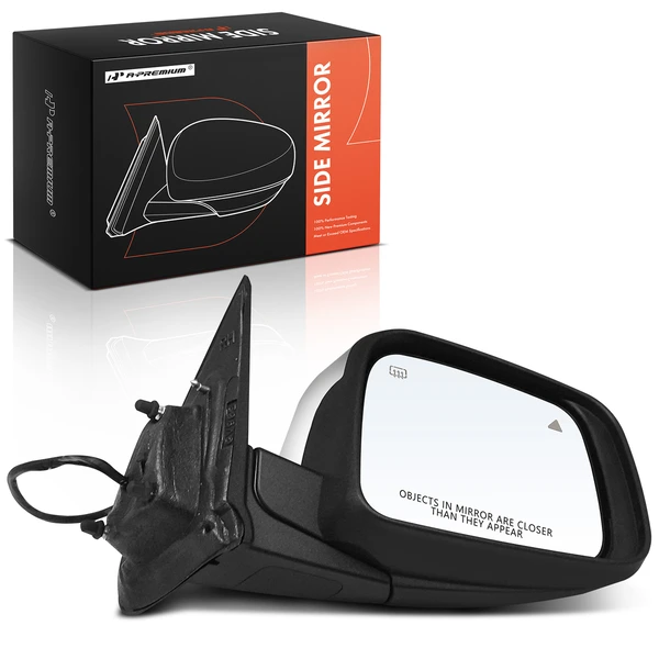 2011-2022 Dodge Durango Right Passenger Side Mirror, Powered, with Heated, Chrome A-Premium APMI1577TW