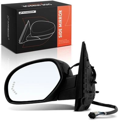 Driver Black Mirror with Power Glass Adjust