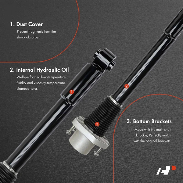 2 Pcs Rear Magnetic Shock Absorber Struts for Land Rover Land Rover 2013-2022