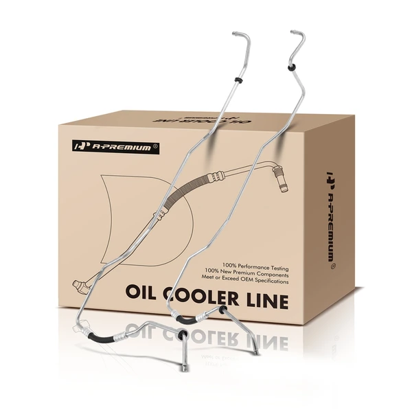 Auto Trans Oil Cooler Line Assembly for 2007-2011 Jeep Wrangler