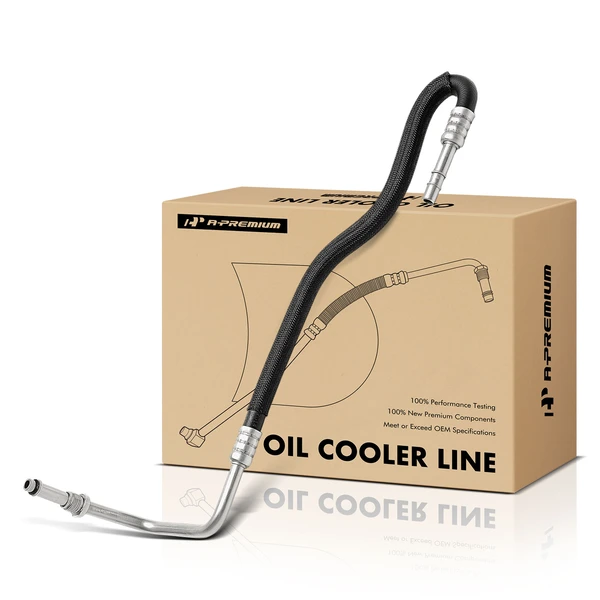 Auxiliary Cooler to Transmission Oil Cooler Line for 2011-2012 Ford Edge