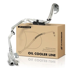 Inlet & Outlet From Pancake Cooler Fluid Cooler Line for 2012-2014 Ford Edge