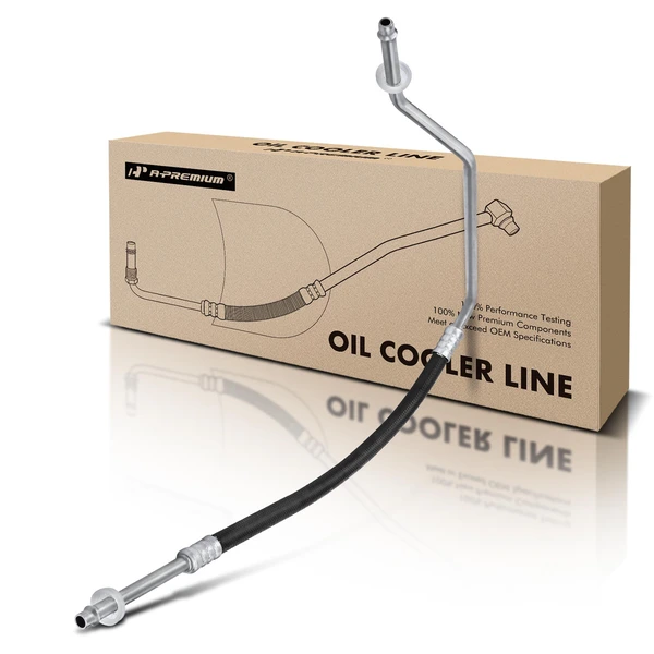 Outlet Lower Engine Oil Cooler Hose Assembly for 1996-2002 Chevrolet Express 1500