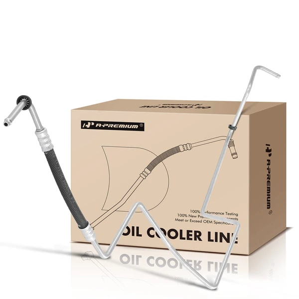 Upper Auto Trans Oil Cooler Hose Assembly for 1997-2002 GMC Savana 3500