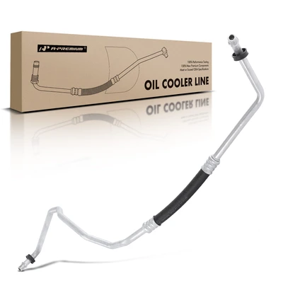Lower Auto Trans Oil Cooler Hose