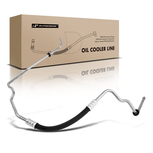 Inlet Upper Auto Trans Oil Cooler Line Assembly for 2001-2004 Oldsmobile Silhouette